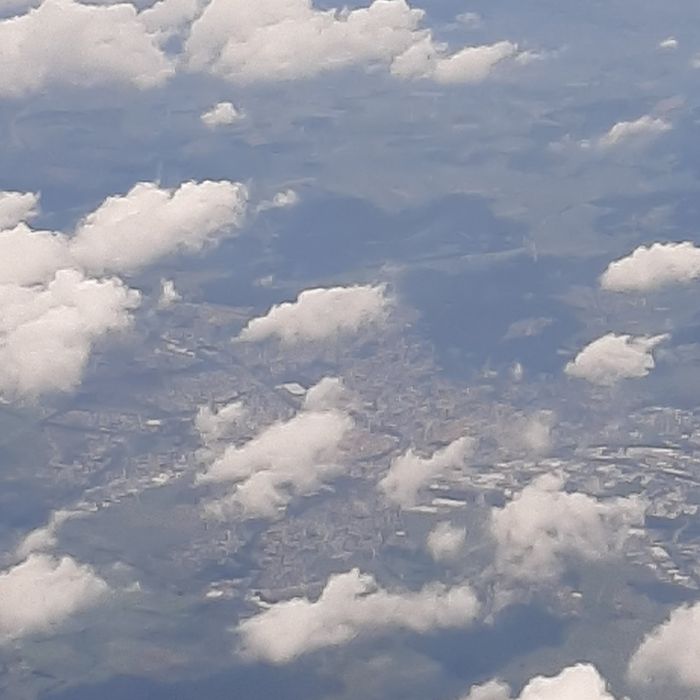 Luftbild von Nürnberg
