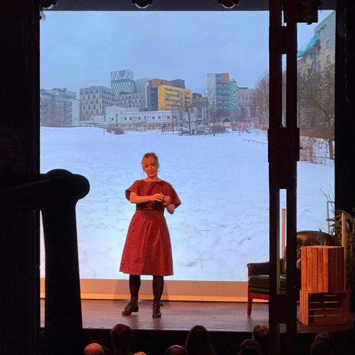 Linda liukas auf der beyond tellerrand bühne